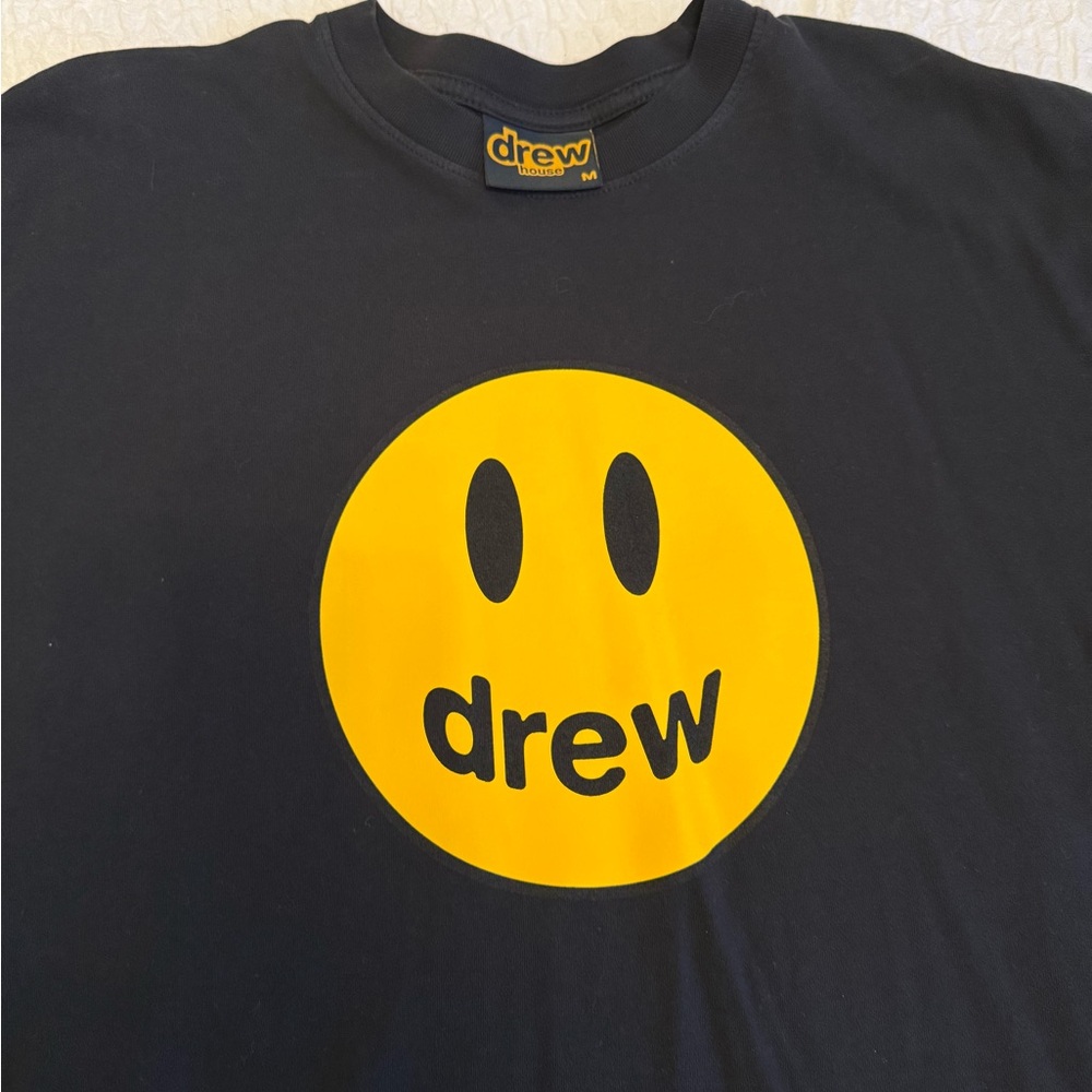 DREW Black and Yellow Smiley Face Tee - Picture 11 of 11